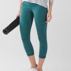 Lululemon Wunder Under Crop (Hi-Rise) *21"